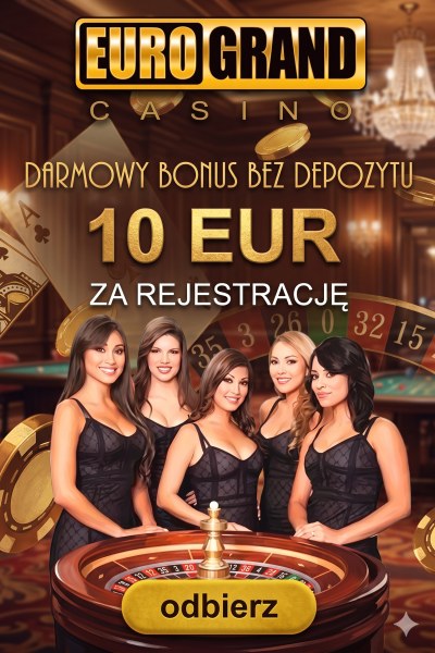 Obraz dla 10&euro; bez depozytu i darmowe spiny w Eurogrand Casino!