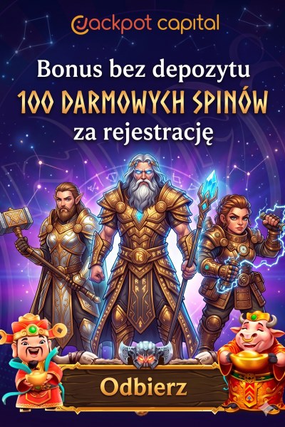 Obraz dla 100 darmowych spin&oacute;w za rejestrację w Jackpot Capital