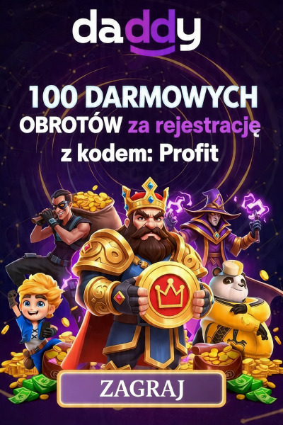 Obraz dla 100 darmowych spinów bez depozytu w kasynie Daddy Casino Obraz dla 100 darmowych spinów bez depozytu w kasynie Daddy Casino