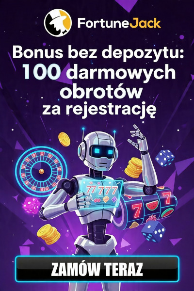 Obraz dla 100 darmowych spin&oacute;w w FortuneJack za samą rejestrację