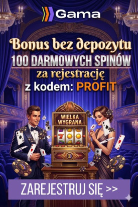 Obraz dla 100 darmowych spin&oacute;w bez depozytu w Gama Casino