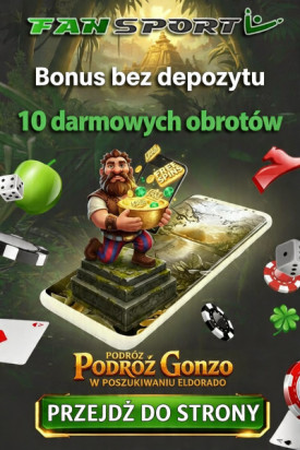 Obraz dla 10 darmowych spin&oacute;w w kasynie FanSport za samą rejestrację