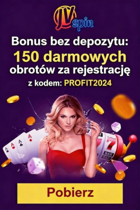 Obraz dla 150 darmowych spin&oacute;w za rejestrację bez depozytu w JVSpin