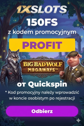 Obraz dla 150 darmowych spin&oacute;w w kasynie 1xSlots na start