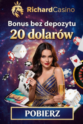 Obraz dla 20$ bonus bez depozytu za rejestrację w Richard Casino