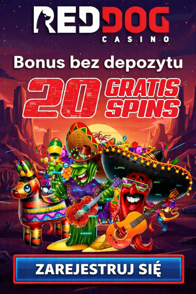 Obraz dla 20 darmowych spin&oacute;w bez depozytu za rejestrację w Red Dog Casino