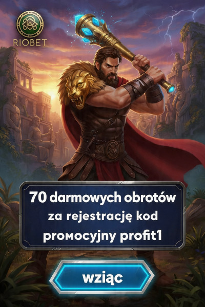 Obraz dla 70 darmowych spinów bez depozytu w Riobet za rejestrację Obraz dla 70 darmowych spinów bez depozytu w Riobet za rejestrację