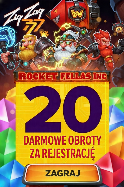 Obraz dla 20 darmowych spinów bez depozytu w ZigZag777 za rejestrację Obraz dla 20 darmowych spinów bez depozytu w ZigZag777 za rejestrację
