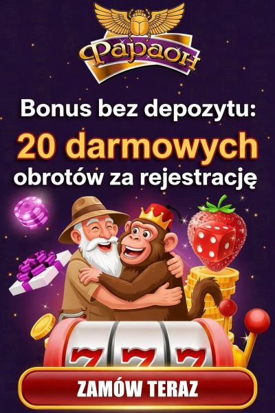 Obraz dla 20 darmowych spin&oacute;w za rejestrację w kasynie Pharaon