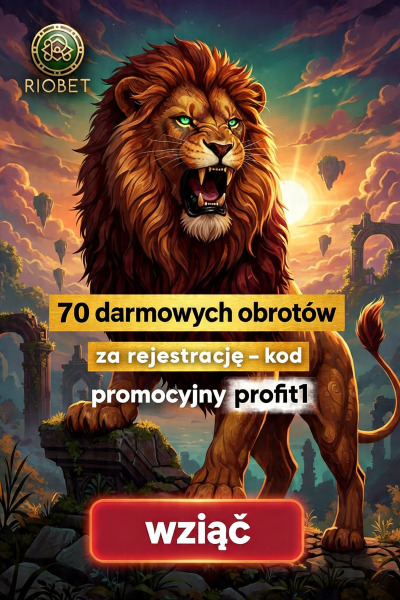 Obraz dla 70 darmowych spin&oacute;w w Riobet za rejestrację z kodem PROFIT1