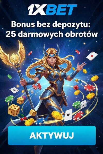 Obraz dla 25 darmowych spinów bez depozytu w 1xBet Casino Obraz dla 25 darmowych spinów bez depozytu w 1xBet Casino