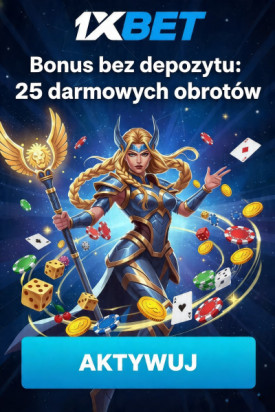 Obraz dla 25 darmowych spin&oacute;w bez depozytu w 1xBet Casino