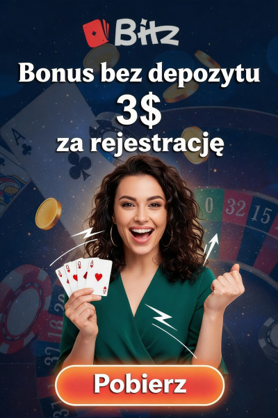Obraz dla 3$ bez depozytu w Bitz Casino za rejestrację konta