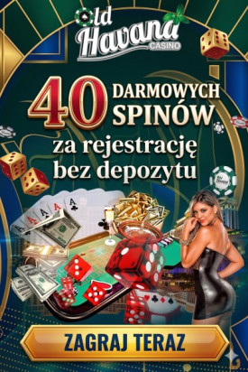 Obraz dla 40 darmowych spin&oacute;w bez depozytu w Old Havana Casino