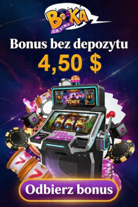 Obraz dla 4,50 $ bez depozytu za rejestrację w Boka Casino