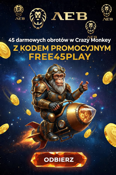 Obraz dla 45 darmowych spinów w Crazy Monkey od Casino Lev Obraz dla 45 darmowych spinów w Crazy Monkey od Casino Lev