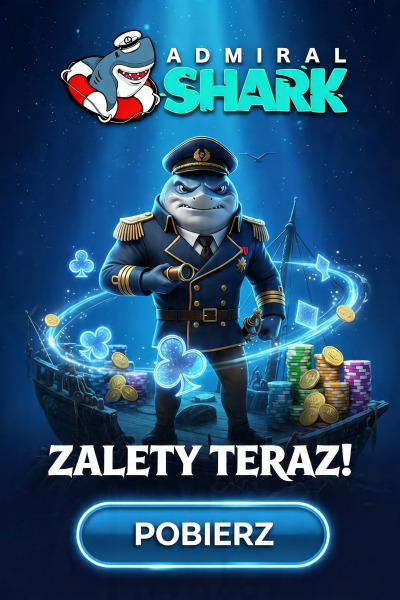 Obraz dla 5 $/&euro; bonus bez depozytu w Admiral Shark za samą rejestrację