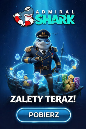Obraz dla 5 $/&euro; bonus bez depozytu w Admiral Shark za samą rejestrację