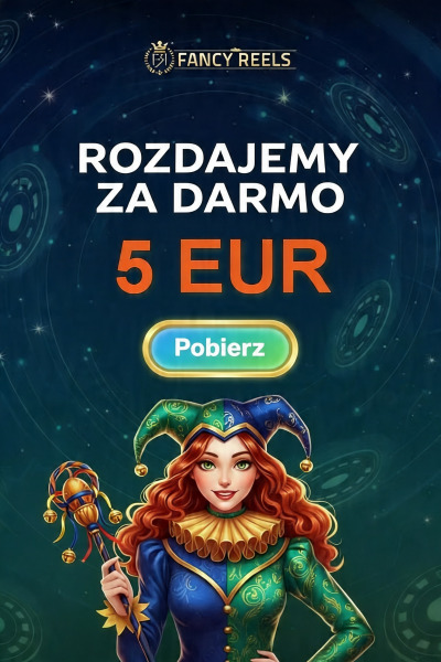Obraz dla 5€ bez depozytu za samą rejestrację w Fancy Reels Obraz dla 5€ bez depozytu za samą rejestrację w Fancy Reels
