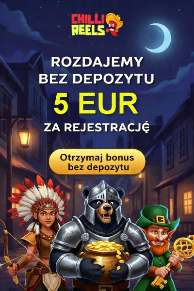 Obraz dla 5 EUR bez depozytu na start w kasynie Chilli Reels Obraz dla 5 EUR bez depozytu na start w kasynie Chilli Reels