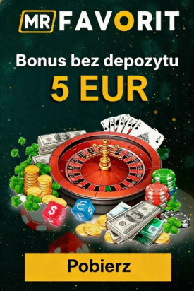 Obraz dla 5 euro bez depozytu za rejestrację w Mr Favorit Casino