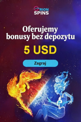 Obraz dla 5$ bonus bez depozytu za rejestrację w Orion Spins Casino