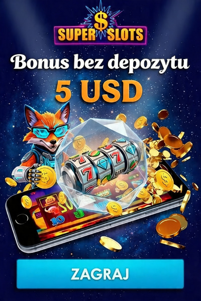Obraz dla 5 USD bez depozytu za rejestrację w Super Slots Obraz dla 5 USD bez depozytu za rejestrację w Super Slots