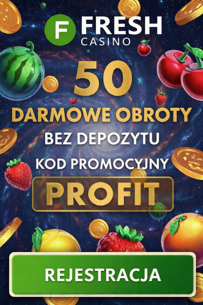 Obraz dla 50 darmowych spin&oacute;w za rejestrację w FRESH Casino