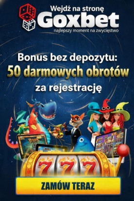 Obraz dla 50 darmowych spin&oacute;w w kasynie Goxbet za samą rejestrację
