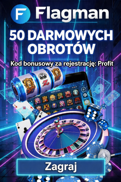 Obraz dla 50 darmowych spinów bez depozytu w Flagman Casino z kodem Obraz dla 50 darmowych spinów bez depozytu w Flagman Casino z kodem