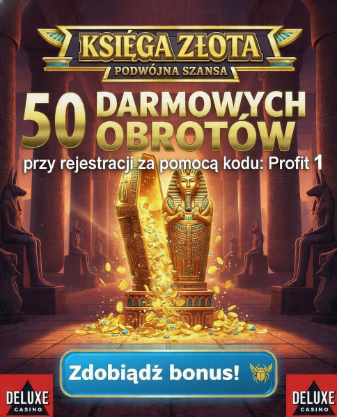 Obraz dla 50 darmowych spinów w Kasynie Deluxe na start Obraz dla 50 darmowych spinów w Kasynie Deluxe na start