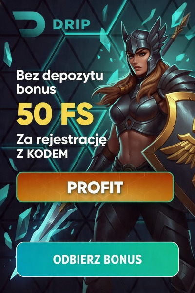 Obraz dla DRIP Casino oferuje 50 darmowych spin&oacute;w bez depozytu