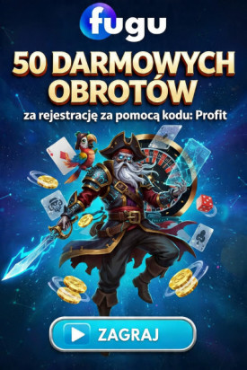 Obraz dla 50 darmowych spin&oacute;w w kasynie FUGU za samą rejestrację
