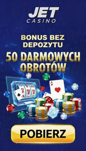 Obraz dla 50 darmowych spin&oacute;w bez depozytu w Jet Casino