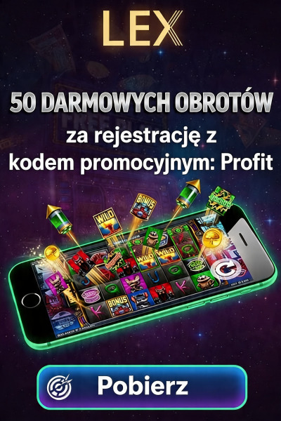 Obraz dla 50 darmowych spinów w Lex Casino za samą rejestrację Obraz dla 50 darmowych spinów w Lex Casino za samą rejestrację