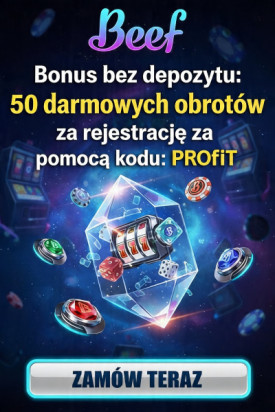 Obraz dla 50 darmowych spin&oacute;w bez depozytu za rejestrację w kasynie Beef