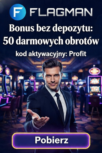 Obraz dla 50 darmowych spinów za rejestrację w Flagman Casino Obraz dla 50 darmowych spinów za rejestrację w Flagman Casino
