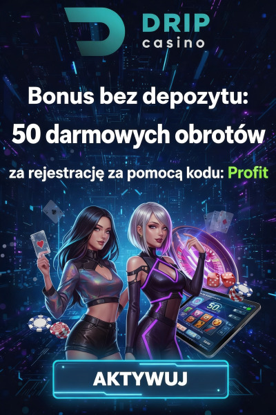 Obraz dla 50 darmowych spinów za rejestrację w Drip Casino Obraz dla 50 darmowych spinów za rejestrację w Drip Casino