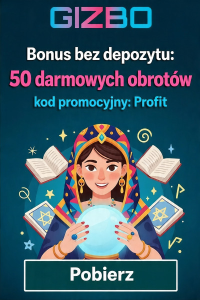 Obraz dla 50 darmowych spinów w Gizbo Casino na start bez depozytu Obraz dla 50 darmowych spinów w Gizbo Casino na start bez depozytu