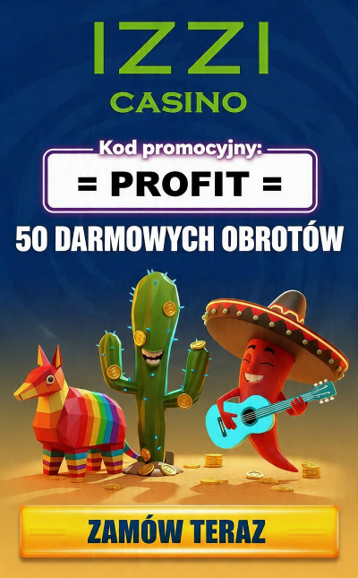 Obraz dla 50 darmowych spinów w IZZI Casino za rejestrację Obraz dla 50 darmowych spinów w IZZI Casino za rejestrację