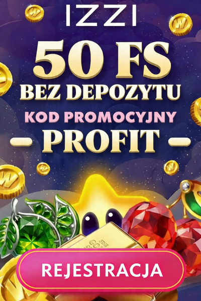 Obraz dla IZZI Casino: 50 darmowych spinów bez depozytu Obraz dla IZZI Casino: 50 darmowych spinów bez depozytu