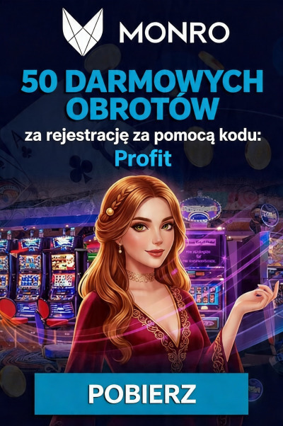 Obraz dla 50 darmowych spinów w Monro Casino – bonus bez depozytu za rejestrację Obraz dla 50 darmowych spinów w Monro Casino – bonus bez depozytu za rejestrację