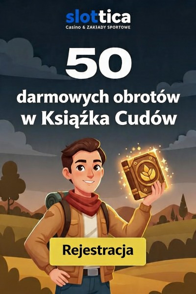 Obraz dla 50 darmowych spin&oacute;w bez depozytu w Slottica Casino