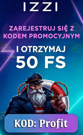 Obraz dla 50 darmowych spin&oacute;w w IZZI Casino bez depozytu