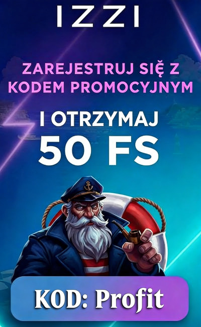 Obraz dla 50 darmowych spin&oacute;w w IZZI Casino bez depozytu