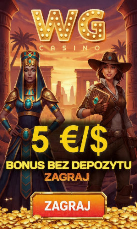 Obraz dla 5&euro; bonus bez depozytu w WG Casino za samą rejestrację