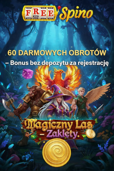 Obraz dla 60 darmowych spinów za rejestrację w kasynie FreeSpino Obraz dla 60 darmowych spinów za rejestrację w kasynie FreeSpino