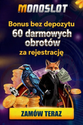 Obraz dla 60 darmowych spin&oacute;w w MonoSlot za rejestrację &ndash; bonus bez dep