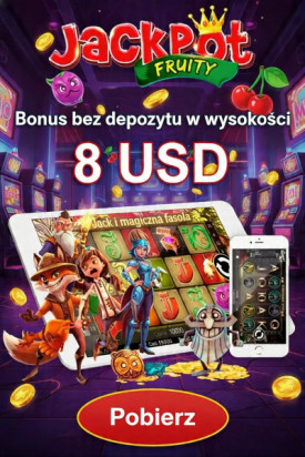 Obraz dla 8$ bonus bez depozytu w Jackpot Fruity Casino po rejestracji