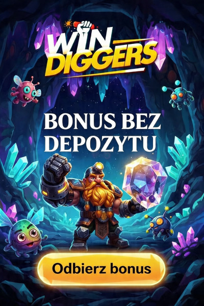 Obraz dla Bonus 8$ bez depozytu w kasynie Win Diggers